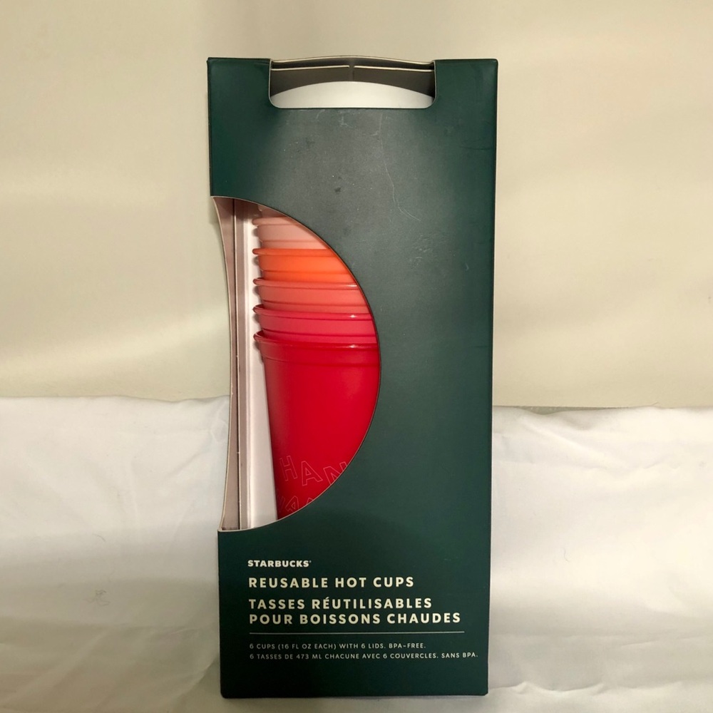 Starbucks reusable hot cups